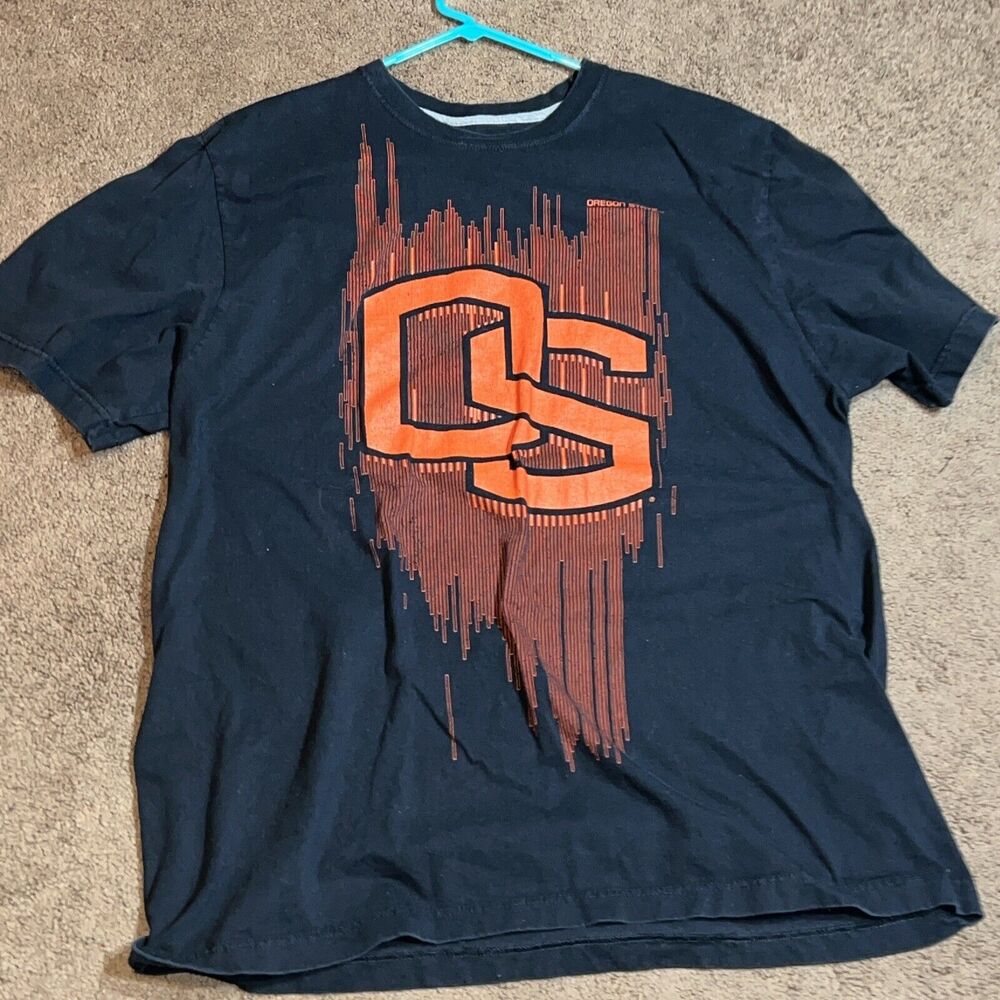 Nike Oregon State Beavers T-Shirt Men’s Size 2XL Black Cotton